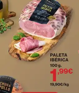 Hipercor Paleta ibérica oferta
