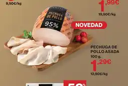 Hipercor Pechuga de pollo asada oferta