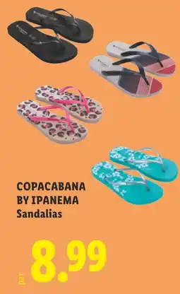 Lidl COPACABANA BY IPANEMA Sandalias oferta