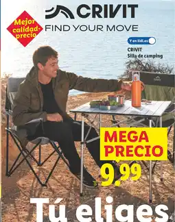 Lidl CRIVIT Silla de camping oferta