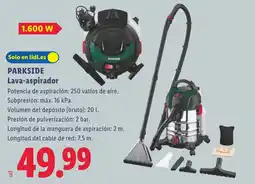 Lidl PARKSIDE Lava-aspirador oferta