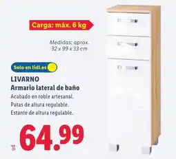 Lidl LIVARNO Armario lateral de baño oferta