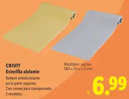 Lidl CRIVIT Esterilla aislante oferta