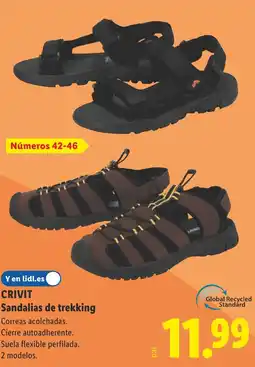 Lidl CRIVIT Sandalias de trekking oferta