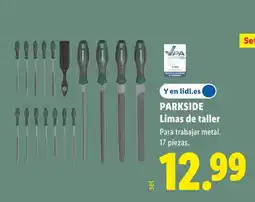 Lidl PARKSIDE Limas de taller oferta