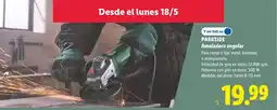 Lidl PARKSIDE Amoladora angular oferta