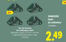 Lidl PARKSIDE Imán de soldadura oferta