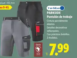 Lidl PARKSIDE Pantalón de trabajo oferta