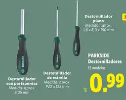 Lidl PARKSIDE Destornillador oferta