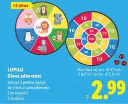 Lidl LUPILU Diana adherente oferta