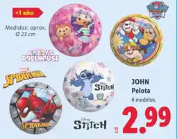 Lidl JOHN Pelota oferta