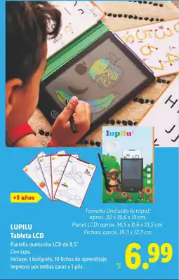 Lidl LUPILU Tableta LCD oferta