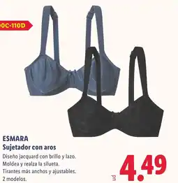 Lidl ESMARA Sujetador con aros oferta