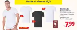 Lidl ESMARA MEN Camiseta interior oferta