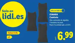 Lidl ESMARA Camiseta oferta