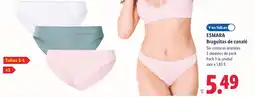 Lidl ESMARA Braguitas de canalé oferta