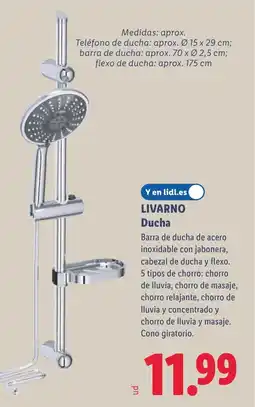 Lidl LIVARNO Ducha oferta