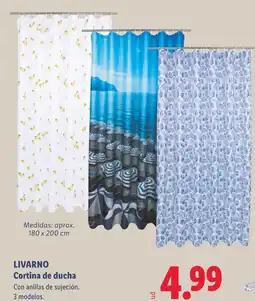 Lidl LIVARNO Cortina de ducha oferta