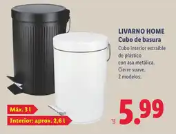 Lidl LIVARNO HOME Cubo de basura oferta