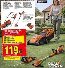 Bricoking DUAL POWER Kit jardinería oferta