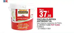 Bricoking ADORAL Pintura plástica antimoho oferta