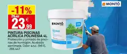 Bricoking MONTO Pintura piscinas acrílica polinesia oferta