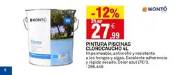 Bricoking MONTÓ Pintura piscinas clorocaucho oferta