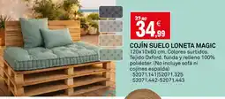 Bricoking Cojín suelo loneta magic oferta