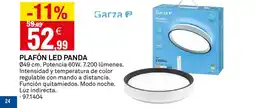 Bricoking Plafón led panda oferta