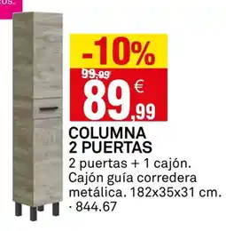Bricoking Columna 2 puertas oferta