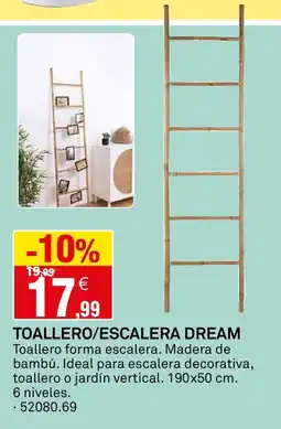 Bricoking Toallero/escalera dream oferta