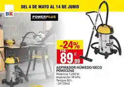 Bricoking Aspirador húmedo/seco powx3240 oferta