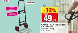 Bricoking Carretilla plegable krt670204 oferta