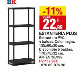 Bricoking Estantería plus oferta