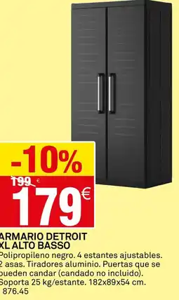 Bricoking Armario detroit xl alto basso oferta