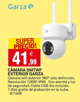 Bricoking GARZA Cámara smtwf exterior oferta