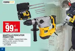Bricoking POWERPLUS Martillo percutor powx1195 oferta