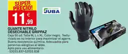 Bricoking Guante nitrilo desechable grippaz oferta