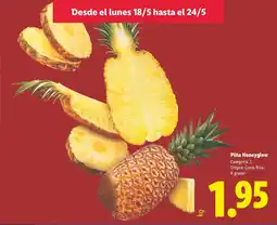 Lidl Piña Honeyglow oferta