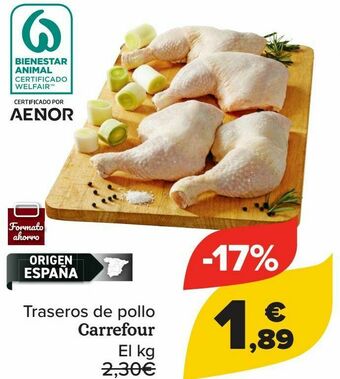 Carrefour Traseros de pollo carrefour oferta