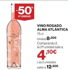 Hipercor ALMA ATLÁNTICA Vino rosado oferta