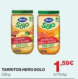 Hipercor HERO SOLO Tarritos oferta