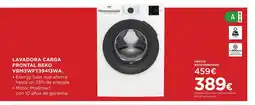 Hipercor BEKO Lavadora carga frontal vbm3wft39413wa oferta