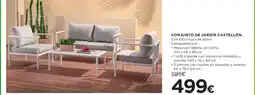 Hipercor Conjunto de jardín castellón oferta