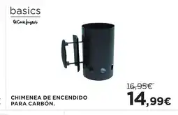 Hipercor Chimenea de encendido para carbón oferta