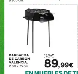 Hipercor Barbacoa de carbón valencia oferta
