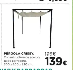 Hipercor Pérgola crissy oferta