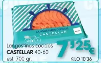 CASTELLAR Langostinos cocidos