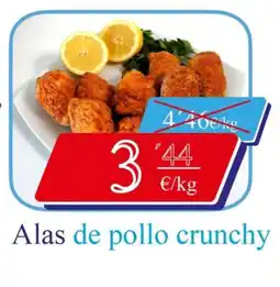 Congelados Copos Alas de pollo crunchy oferta