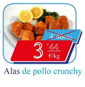 Congelados Copos Alas de pollo crunchy oferta